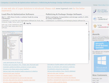 Tablet Screenshot of logensolutions.com